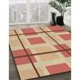 thumbnail image 3 of Ahgly Company Machine Washable Indoor Square Transitional Grapefruit Red Area Rugs, 6' Square, 3 of 7