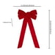 thumbnail image 3 of Red Bow Red Velvet Christmas Party Indoor Garland Christmas Tree Decoration Bow, 3 of 6