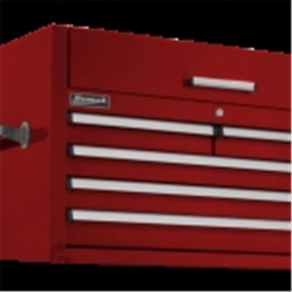 Homak  36 in. Pro 2 5-Drawer Top Chest, Red