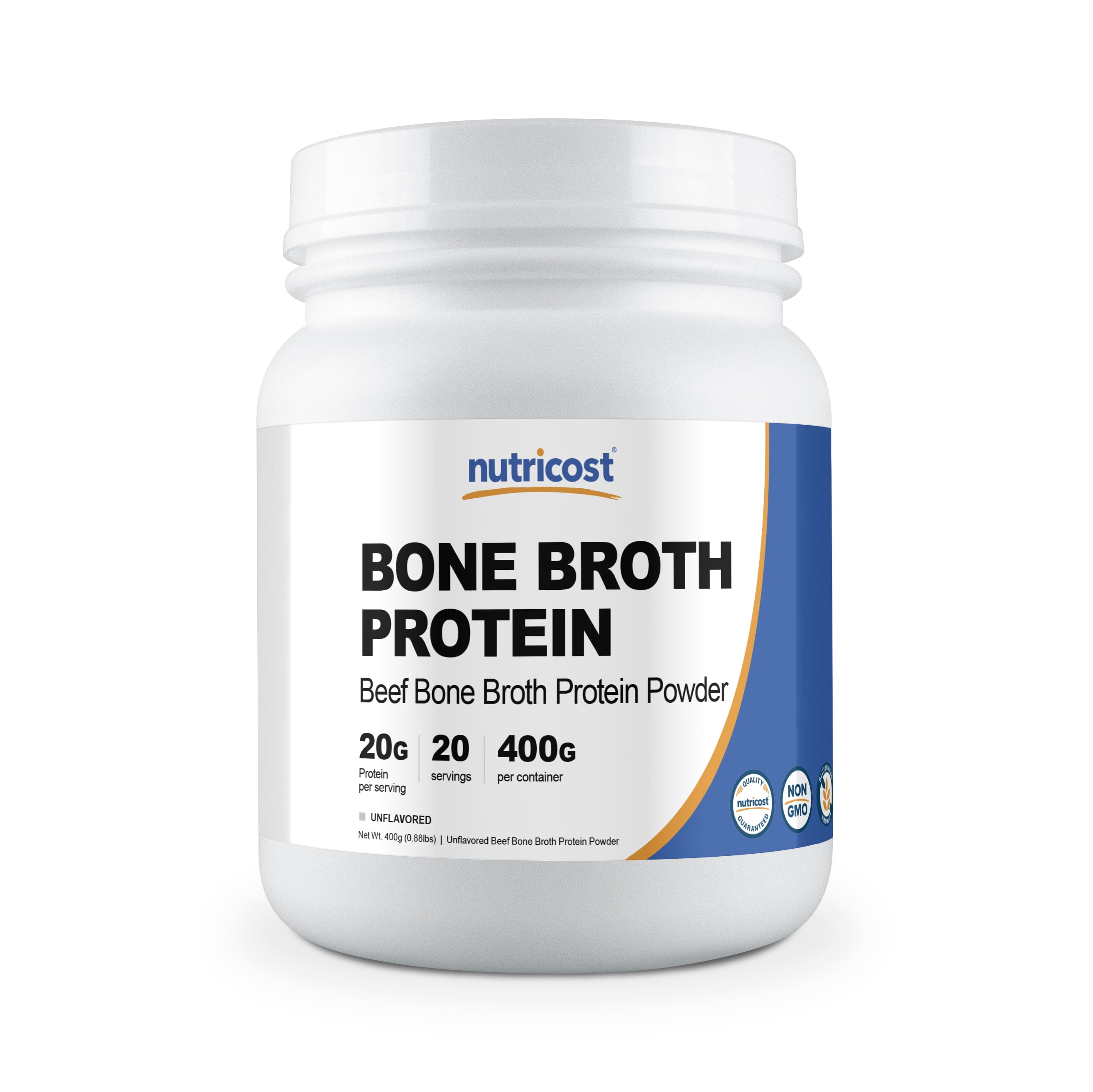 Nutricost Beef Bone Broth Protein Powder (20 Servings) Supports
