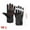 Black, variant on Vikakiooze Winter Gloves Kids Women Kids Snow Windproof Gloves Winter Warm Non Slip Gloves Breathable Snowboard Gloves for Cold Weather, Snowmobile Outdoor, Sports