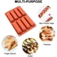 thumbnail image 4 of 2 piezas de molde de silicona para repostería, molde financiero, molde para éclair, molde de mini troncos, molde de silicona de 8 cavidades, molde para barras de cereales, molde para, 4 of 5