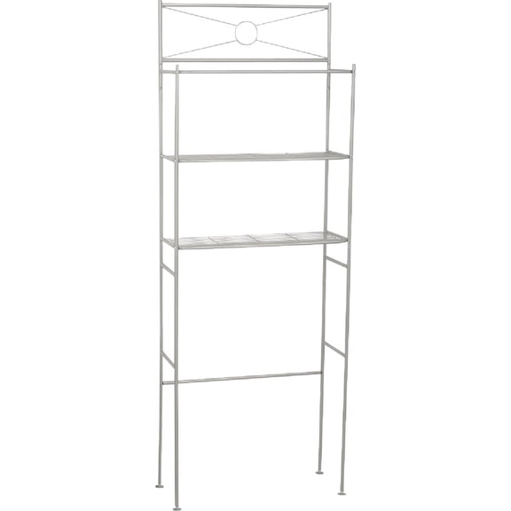Zenna Home Spacesaver SlideFit Over the Toilet Bathroom Organizer - Rust Resistant - Bronze