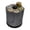grey, variant on Space Efficient D Type Container With Rotating Function D Type Organizers Case Ideal For Daily Use
