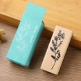 thumbnail image 5 of 8PCS Crafts Diy Arts Home Vintage Grass Plants Wooden Rubber Stamps Standard Stamp Scrapbooking 8PCS, 5 of 8