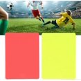 thumbnail image 4 of Referee Cards, Set of 5 Sports Football Referee Red and Yellow Cards Set Sports Referee Set Football Warning and Pop-up Cards, 4 of 5