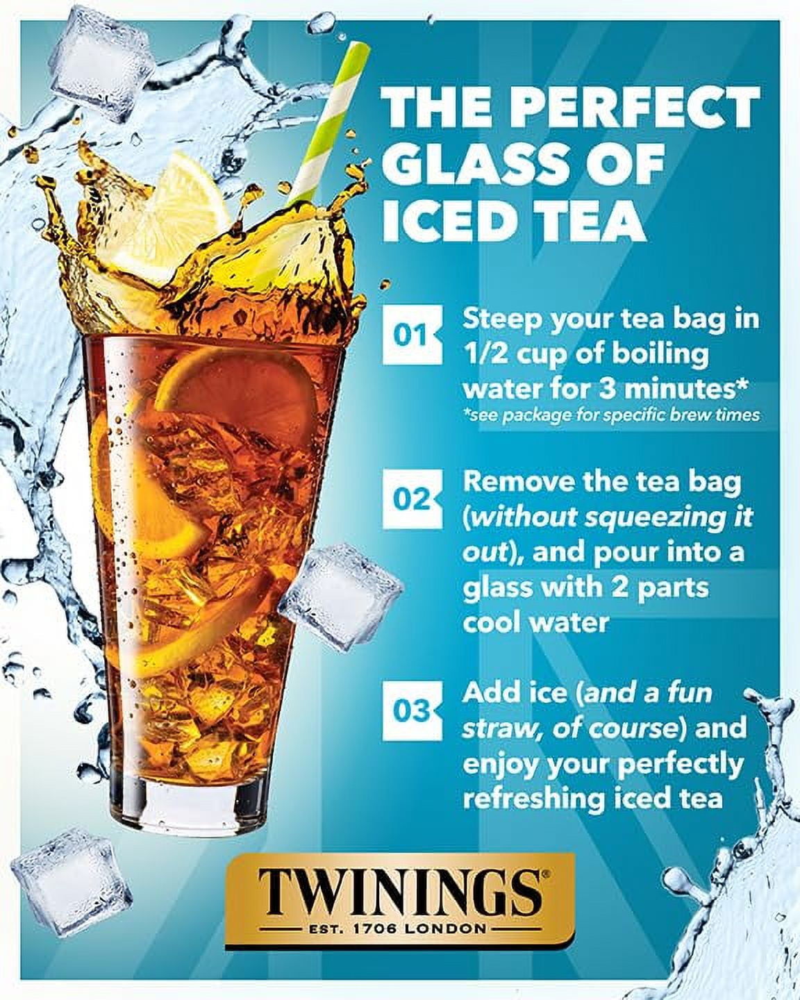 Twinings Assorted Herbal Tea Bags, 20 Count (Pack of 6), Enjoy Hot or Iced