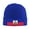 Blue, variant on Haitian Flag Winter Beanie Hats for Men Women Warm Cozy Knitted Cuffed Skull Cap Blue