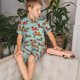 thumbnail image 4 of Fotbe Dachshund Christmas Play Pijama Estampada de 2 Piezas para Niños – Ropa de Dormir de Manga Corta Cómoda para Niños y Niñas, Camiseta y Shorts de Algodón-4X-Large, 4 of 6