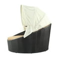 thumbnail image 4 of Modway Siesta Rattan Weave/Aluminum Canopy Patio Daybed in Espresso/Mocha, 4 of 6