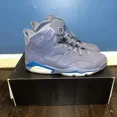 thumbnail image 1 of Air Jordan 6 Retro 2018 Jimmy Butler Diffused Blue 384664-400 Size 10 VNDS, 1 of 6
