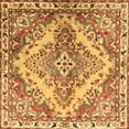 thumbnail image 1 of Ahgly Company Indoor Square Persian Brown Traditional Area Rugs, 8' Square, 1 of 4