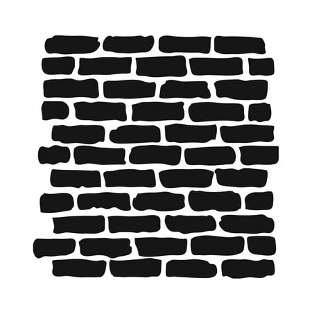 UPC: 0842254007912 | The Crafter s Workshop Stencil  6  x 6   Bricks