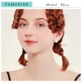 thumbnail image 3 of Pendientes FAMARINE, conejo blanco de Pascua, conejito y zanahoria, 3 of 7