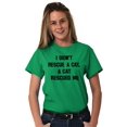 thumbnail image 4 of A Cat Rescued Me Adopted Pet Lovers Men's Graphic T Shirt Tees Brisco Brands M, 4 of 6