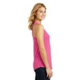 thumbnail image 3 of District  Women's Perfect Tri Racerback Tank. DM138L - 4XL Fuchsia Frost, 3 of 6