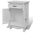 thumbnail image 5 of vidaXL White Wooden Cabinet 2 Doors 1 Drawer, 5 of 10