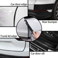 thumbnail image 6 of Kalgaden Car Door Edge Guards Carbon,Fiber Car Wrap Film 5D Gloss Black Vinyl Automotive Wrap Film Self-Adhesive Car Door Sill Protection Film Anti-Collision Fits for Most Car, 6 of 8
