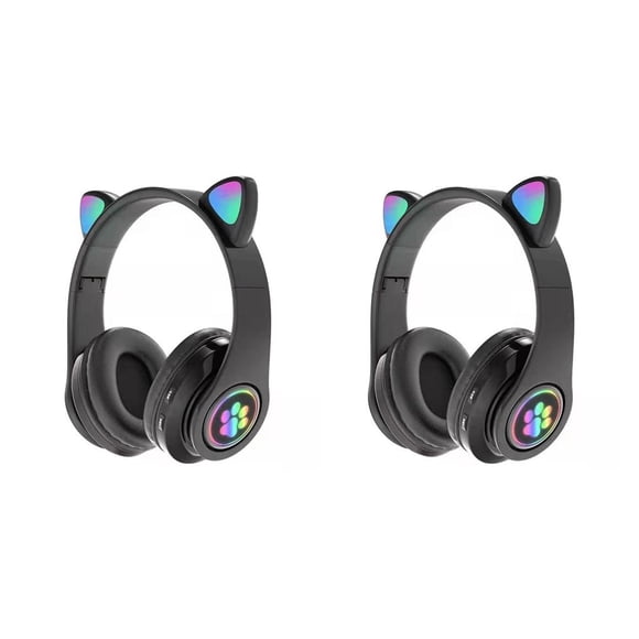 Matsuzay Glow Headset Wireless Earstud Gaming Supplies Compact Gift Cordless Multipurpose Cute Size Earphone Looking Sweet Type2 NO2