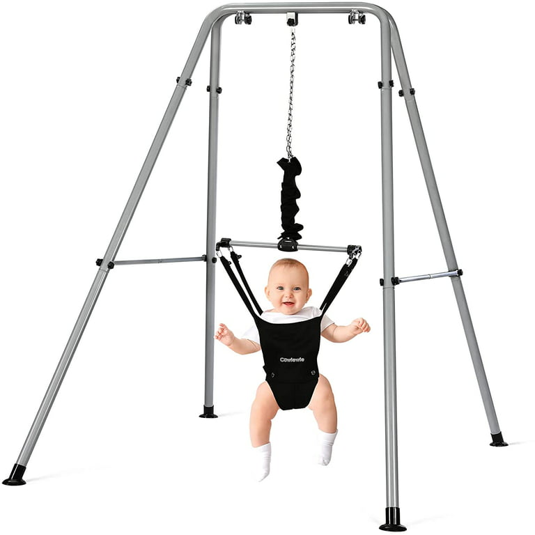 Baby 2 in 1 Exerciser Jumper Bouncer for Active Babies with Super