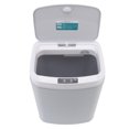 thumbnail image 4 of Automatic Trash Can, 16L Automatic  Smart Trash Can Mute  For Office For Bedroom  For Living room Gray, 4 of 8