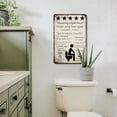 thumbnail image 5 of Funny Bathroom Signs Decor - 5 Stars Would Poop Here Again Bathroom Sign, Metal Tin Signs Vintage for Bathroom, Toilet and Farm Restroom Wall Decor Art Accessories, Cool Stuff, 8 x 12 inch, 5 of 6
