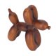 thumbnail image 3 of Adorno de animal con globo de escritorio, escultura de perro con globo, globo de escritorio de imitación, decoración para perro, globo de grano de madera, estatua de perro, experiencia incomparable, 3 of 9