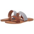 thumbnail image 3 of Amazon Essentials - Sandalias de dos bandas para mujer, azul claro, talla 7, 3 of 8