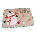 thumbnail image 2 of Huayishang Set de Table de Noël Isolant Lavable Vintage Rustique, 2 of 6