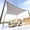 Gray, variant on 16' x 16' x16' Beige Sun Shade Sail Right Triangle Canopy - UV Block UPF50, Water Permeable, Heavy Duty Awning for Patio, Garden, Outdoor, Backyard, Yard
