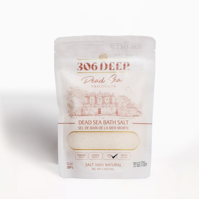 Dead Sea Bath Salt-Fine (1-2 mm) 350 g