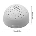 thumbnail image 3 of Clearance Kitchen Utensils and Gadgets, 7.5Cm Kitchen Tools Multifunctional Food Grade Canning Strainer Sieve, Home and Kitchen Gadgets, Generic Home and Kitchen, White-C, 3 of 6