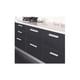 thumbnail image 4 of Juego De 10 Manijas Para Muebles - Manija Plateada Para Muebles De Cocina Manija Para Muebles De Aleación De Aluminio Negro Mate Distancia Central 128 Mm, 4 of 4