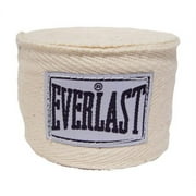 Everlast Man Cotton Off-White Professional Handwrap with Adjustable Straps