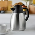 thumbnail image 2 of TrueCraftware- 1.2 Liter/ 40 oz Coffee Server Stainless Steel Exterior- Coffee Carafes for Keeping Hot Liquids Hot Water Urn Coffee Carafe Insulated Stainless Steel For Hot Drinks, 2 of 6