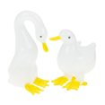 thumbnail image 1 of GOOHOCHY 2 figuras de animales de cristal en miniatura, decoración de mesa para el hogar, 1 of 8