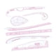 thumbnail image 4 of Regla de curva francesa Reglas de curva Plantilla de dibujo Ropa Herramientas de costura DIY Costura 7 piezas, 4 of 9