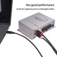 thumbnail image 4 of Injueey Amplificador de potencia para tableta y teléfono móvil, Cable adaptador HiFi tipo c, convertidor divisor de Audio, Conector de Cables de audio/vídeo 1m, 4 of 6