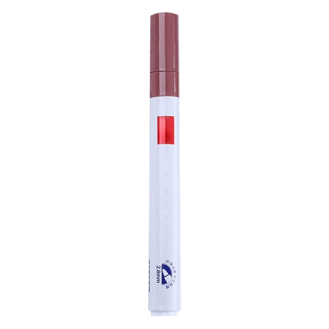 Permanent Paint Pens Markers, Single color Oil Based Paint Markers, Medium Tip, Quick Drying and Waterproof Marker Pen for Metal, Rock Painting, Wood, Plastic, Canvas, Mugs (Brown) 0.6x5.6"