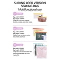 thumbnail image 3 of Dvkptbk Storage Food Preservation Bag Slip Locking Buckle Travel Storage Bag Reusable Food Bag Home Essentials, 3 of 6