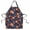 Multi 06, variant on Yehwow Colorful Mexico Vibrant Floral Bib Apron For Kitchen BBQ Gardening With Adjustable Neck Strap 27x31 Inch