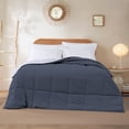 thumbnail image 4 of Modern Threads Down Alternative Reversible Comforter Denim & Cloud Full/Queen, 4 of 19