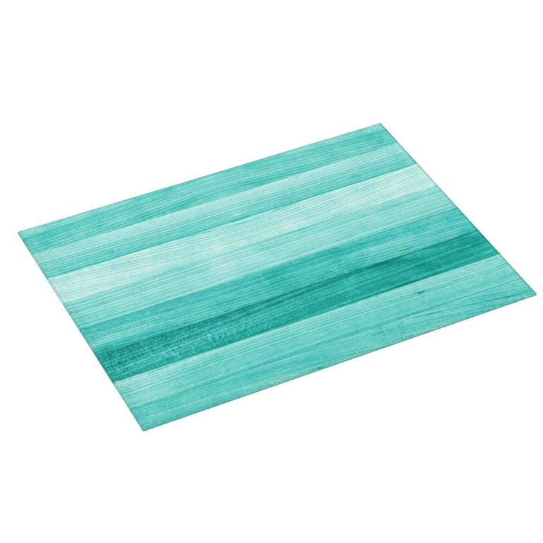 Comfy Grip Rectangle Turquoise Silicone Dish Drying Mat - 23 x 18 - 1  count box