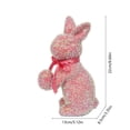 thumbnail image 3 of Easter Multi-expression Simulation Flock Bunny Home Garden Patio Sod Outdoor Window Shooting Ornaments, 3 of 6