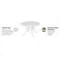 thumbnail image 4 of Homestyles 6652-30 Table à Manger Extérieure Sanibel, Blanc - 28.75 x 42 x 42 Po., 4 of 8