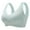 Mint Green, variant on Women's Thin Solid Color Comfortable Breathable Push Up Bra With Underwire Triple Bra