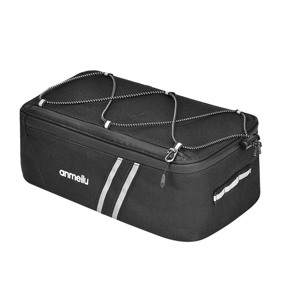 Occkic Bike Bags Rear Rack Bike Trunk Bag With Rain Cover for Luggage