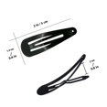 thumbnail image 2 of Phenofice 100pcs Random Color Hair Barrettes for Kids Hair Accessory Daily Life, 2 of 5