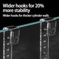 thumbnail image 4 of crativent Reptile Habitat Clear Aquarium Platform For Turtle Tank Reptile Pool Ladder For Small Reptiles, 4 of 6