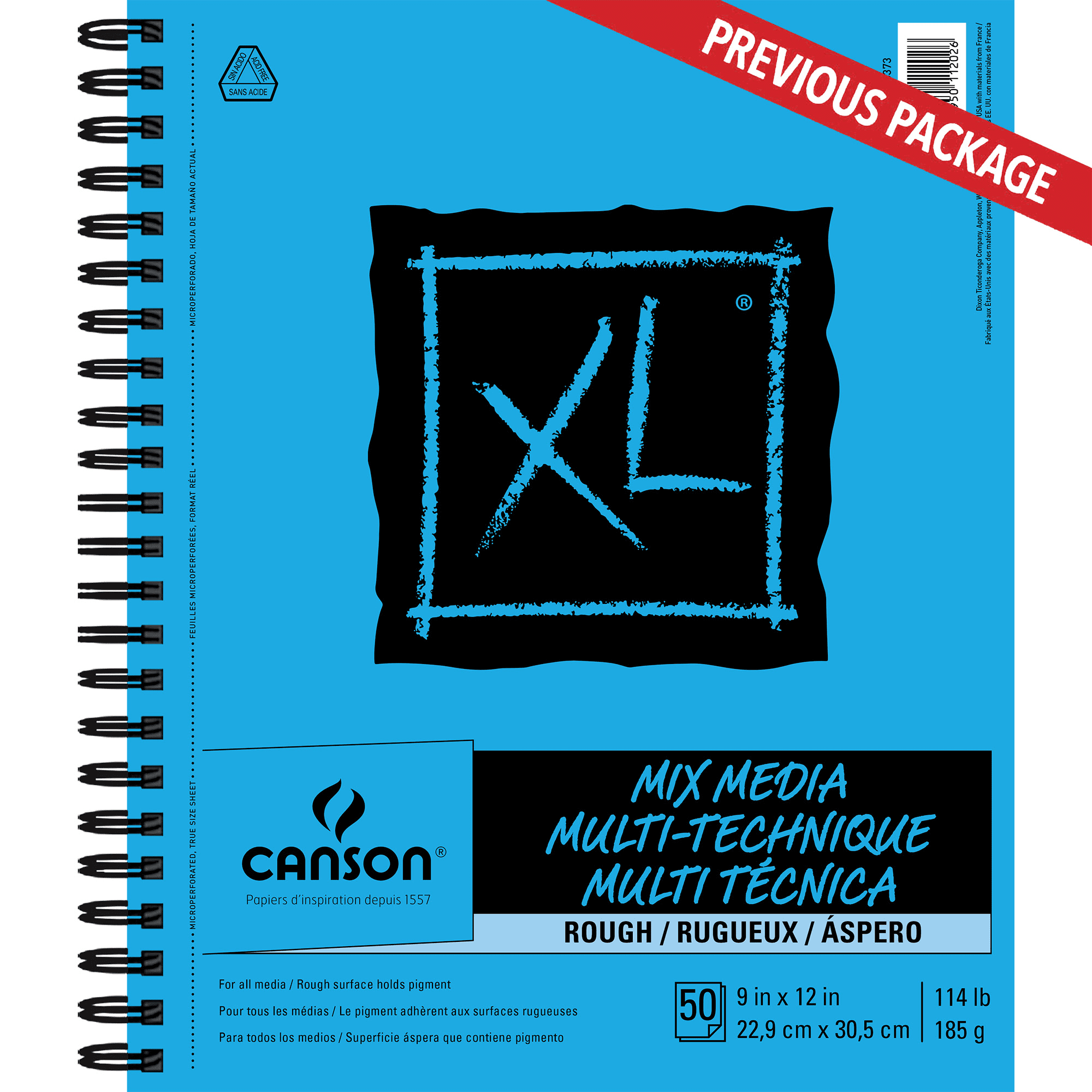 Pro-Art Canson 9-Inch by 12-Inch Extra Long Multi-Media Paper Pad, 60-Sheet  : : Home